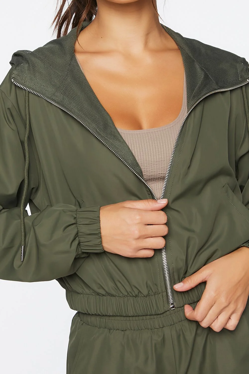 Active Hooded Windbreaker Jacket - Image 5
