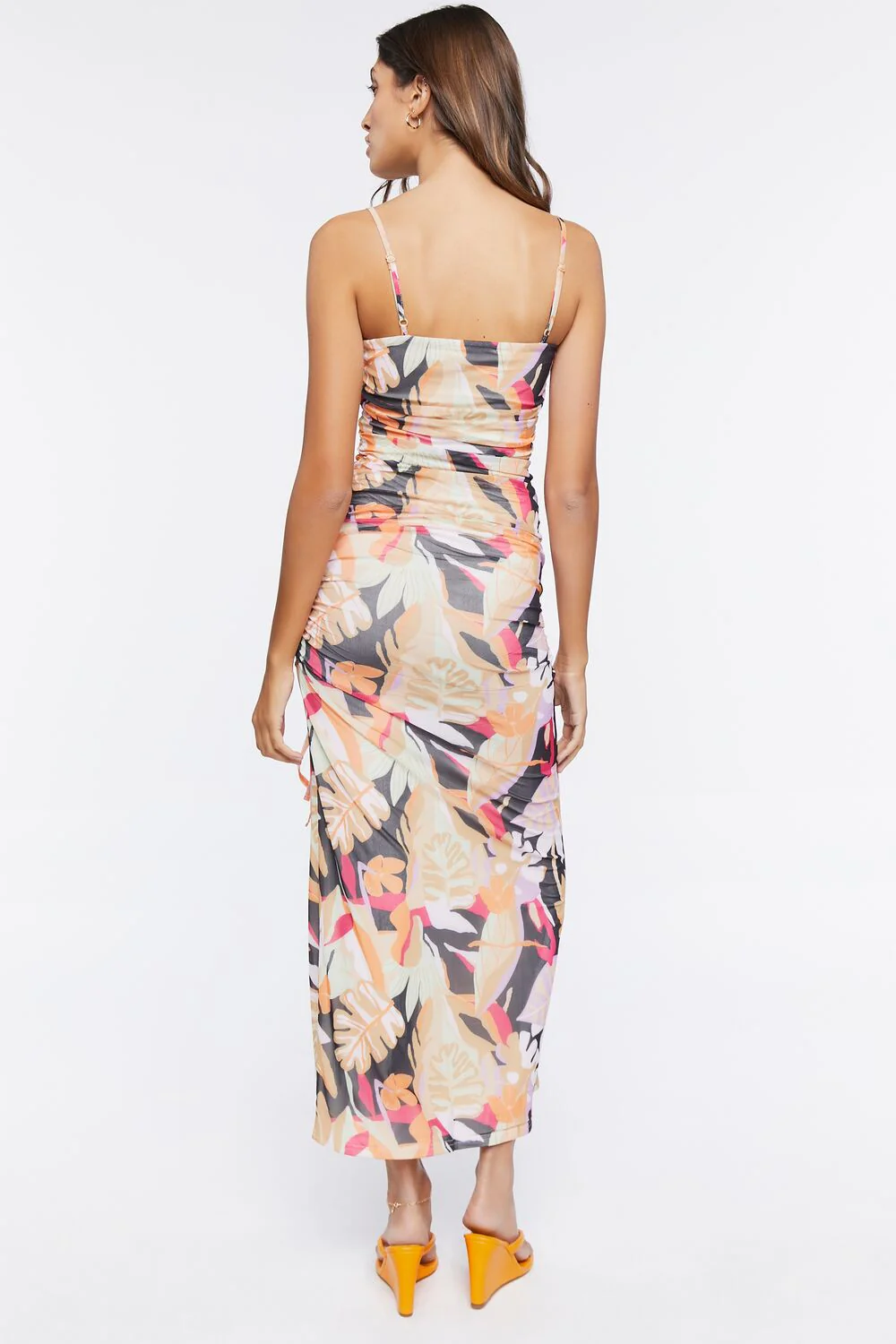 Floral Print Midi Dress - Image 3