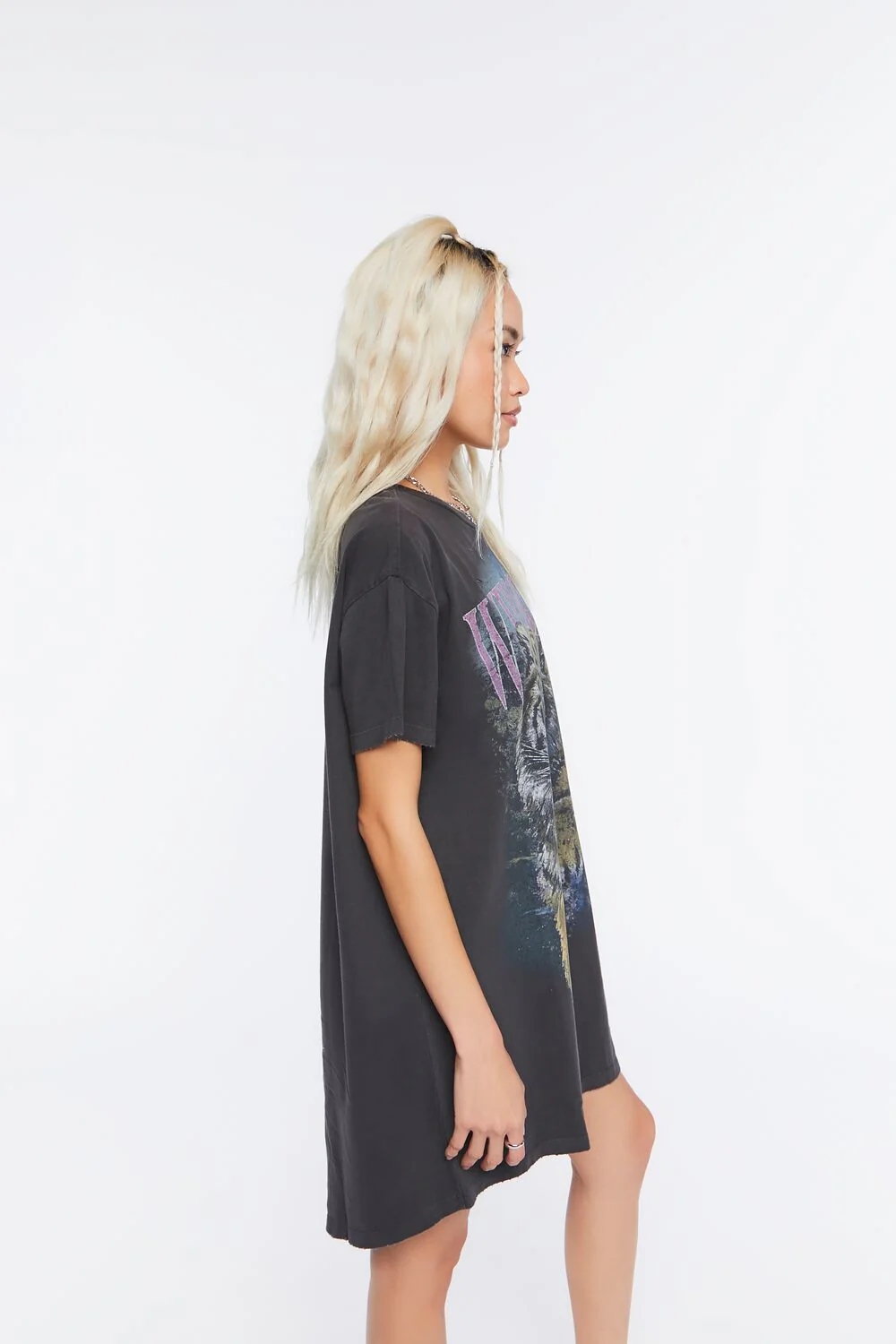 Wild Spirit Graphic T-Shirt Dress - Image 2