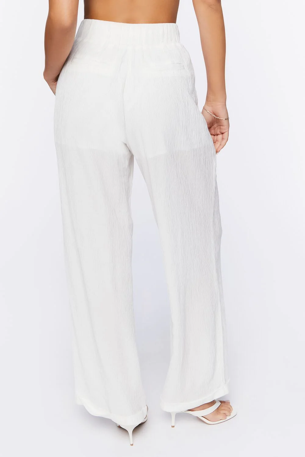 High-Rise Wide-Leg Pants - Image 4
