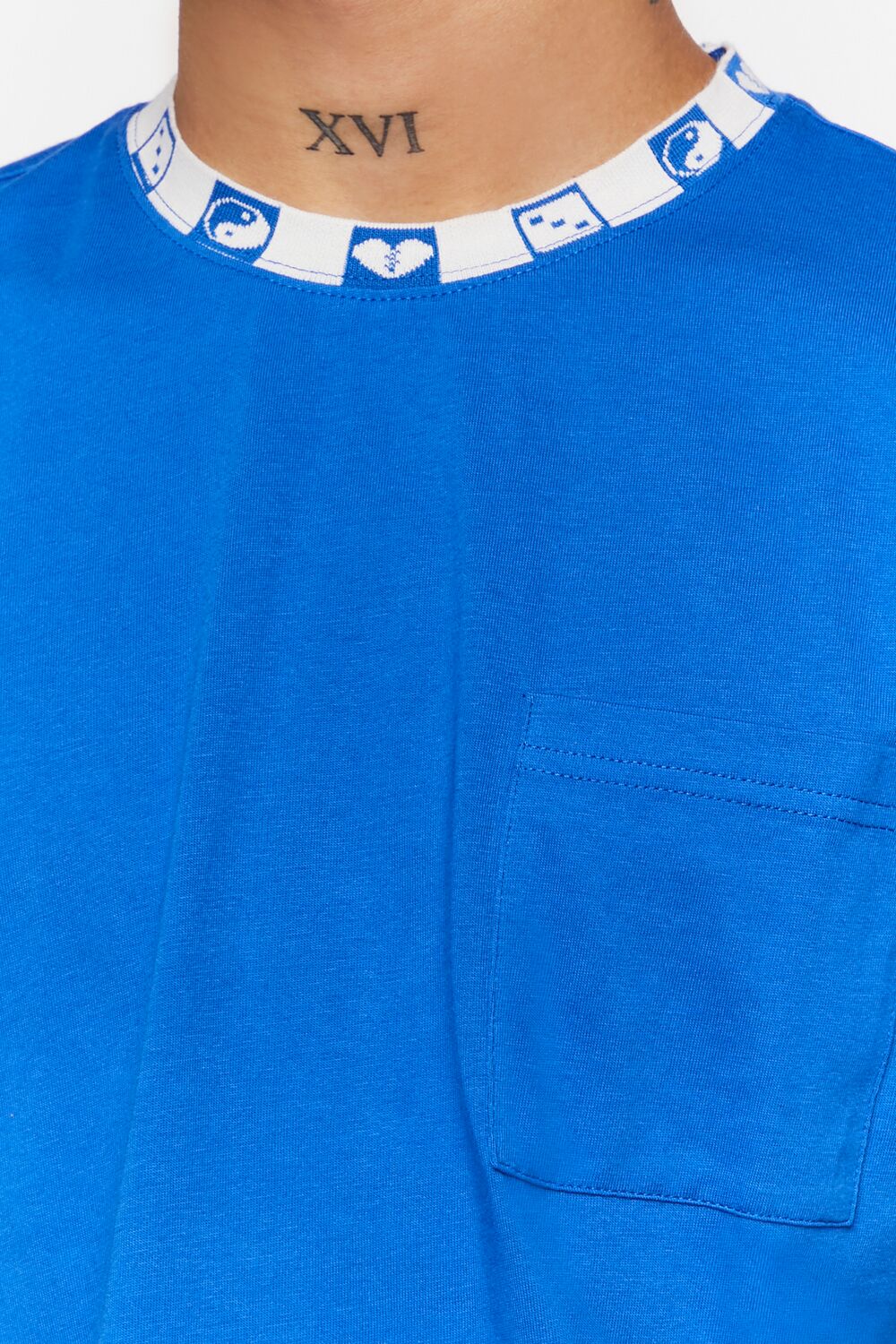 Graphic-Trim Crew Tee - Image 5