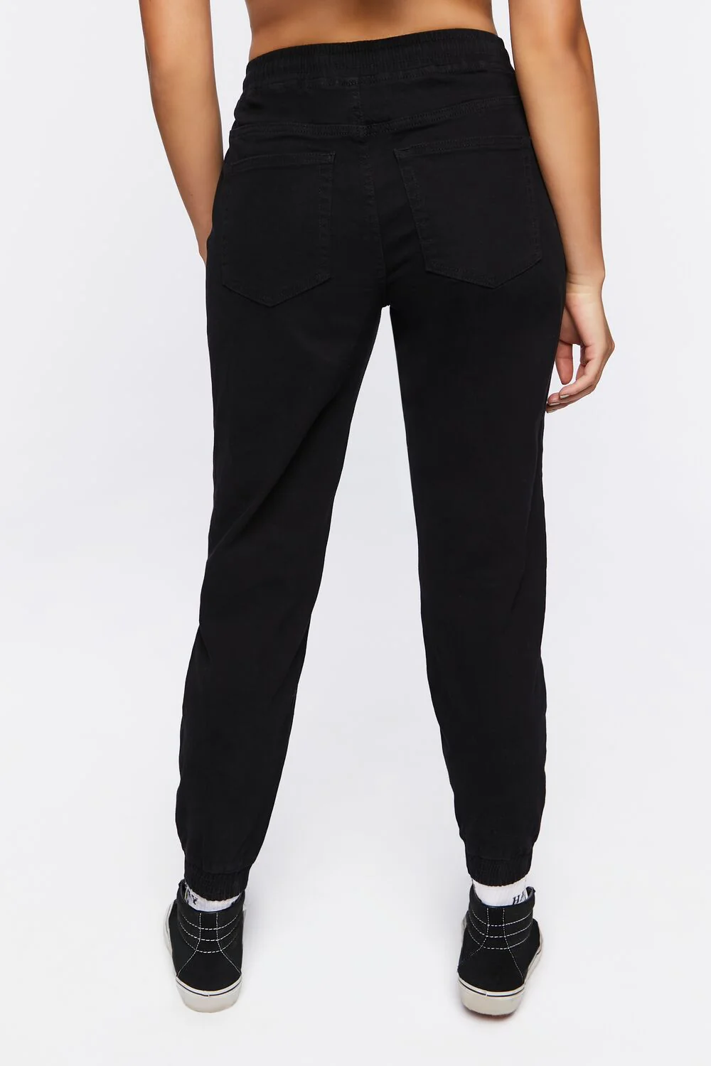 Distressed Denim Joggers - Image 4