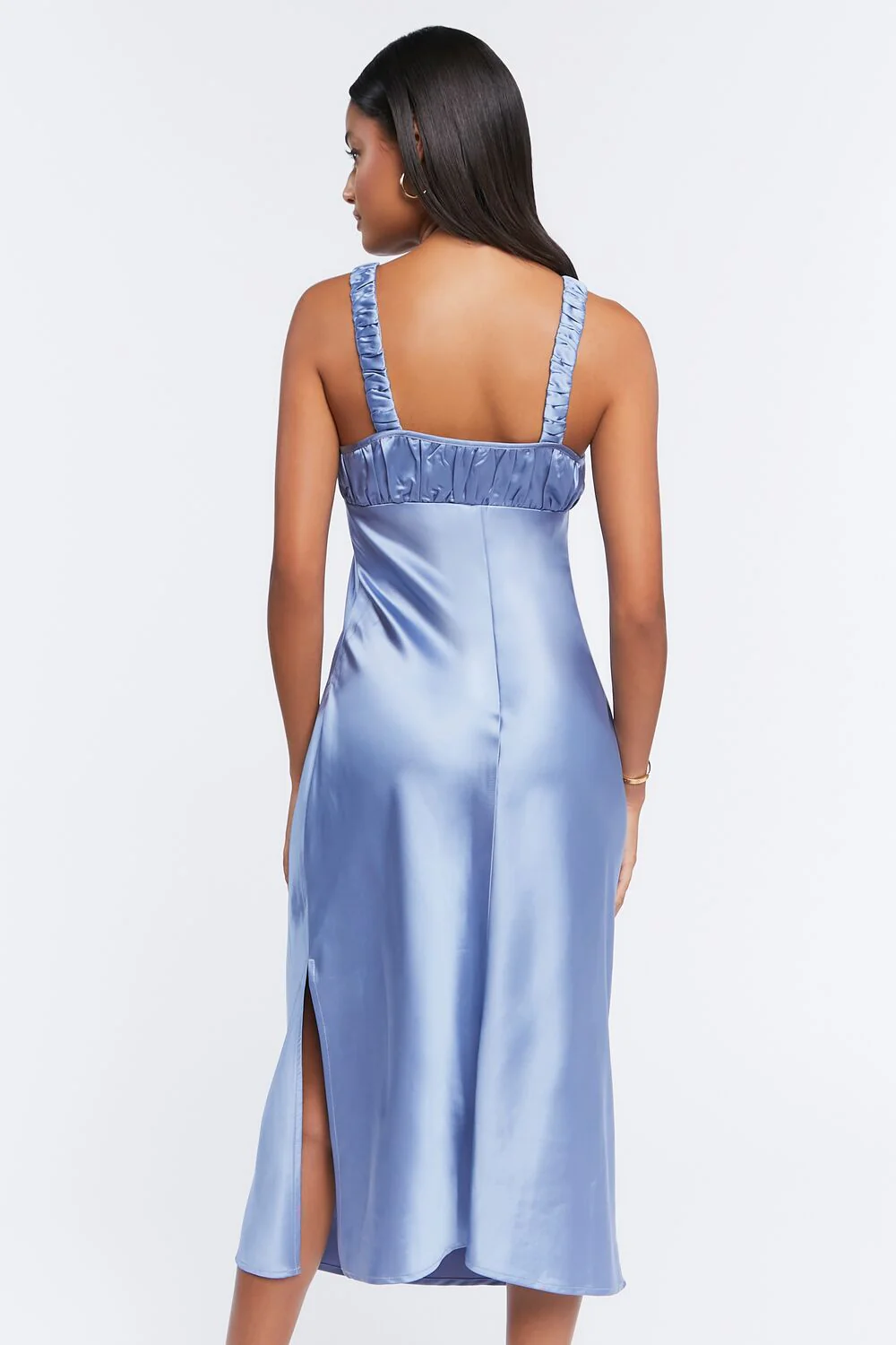 Satin Sweetheart Midi Dress - Image 3