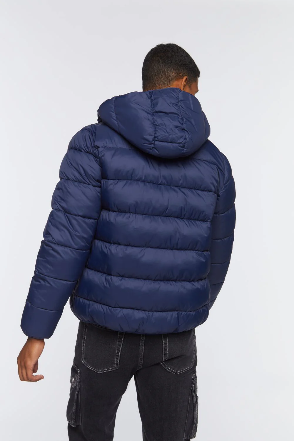 Hooded Zip-Up Puffer Jacket - Image 3