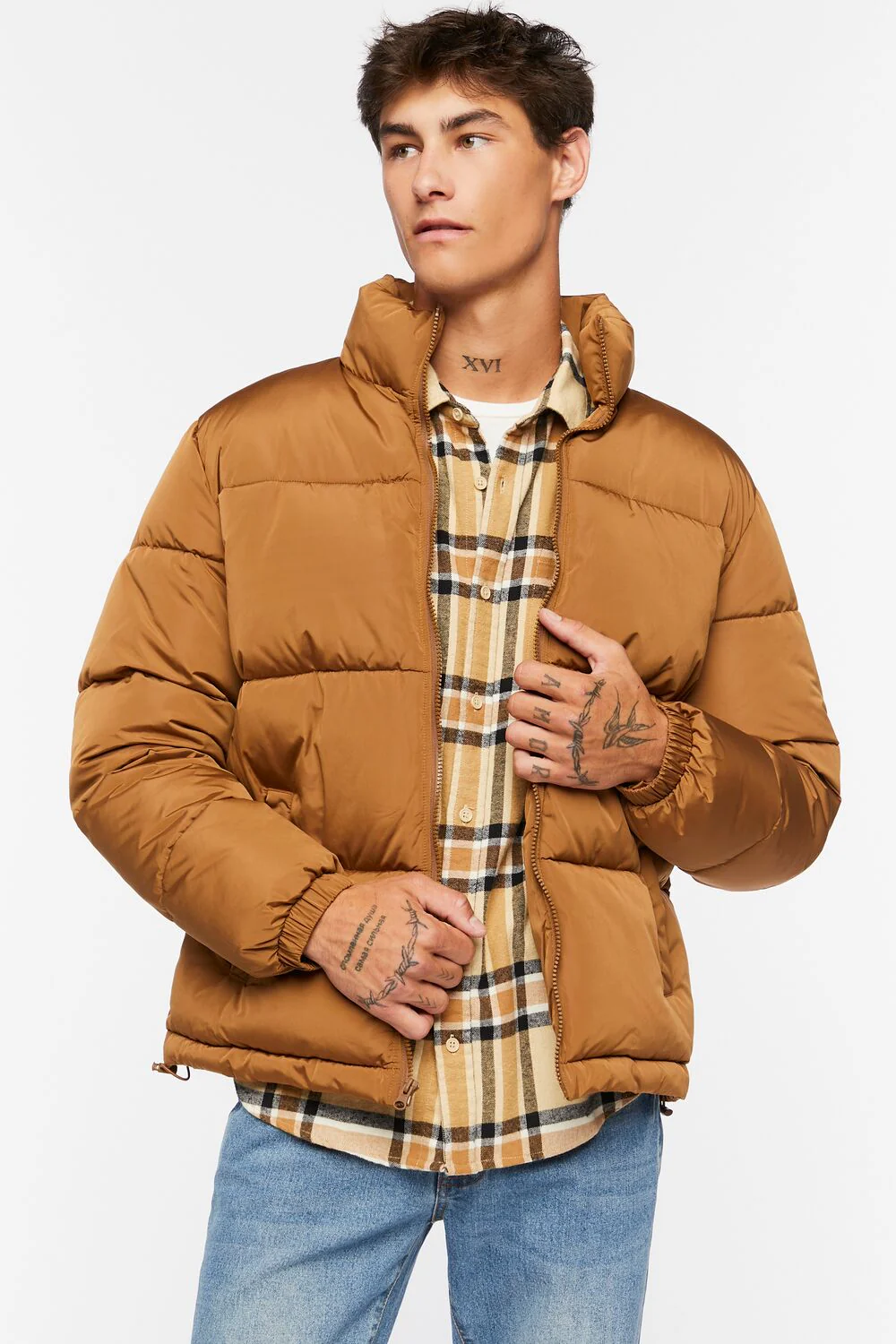 Quilted Puffer Jacket - Image 11