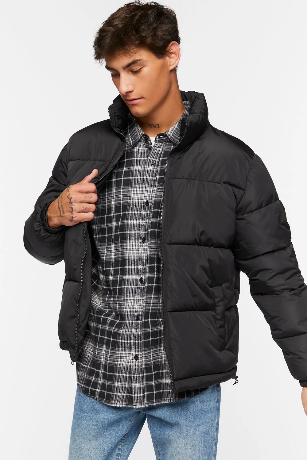 Quilted Puffer Jacket - Image 2