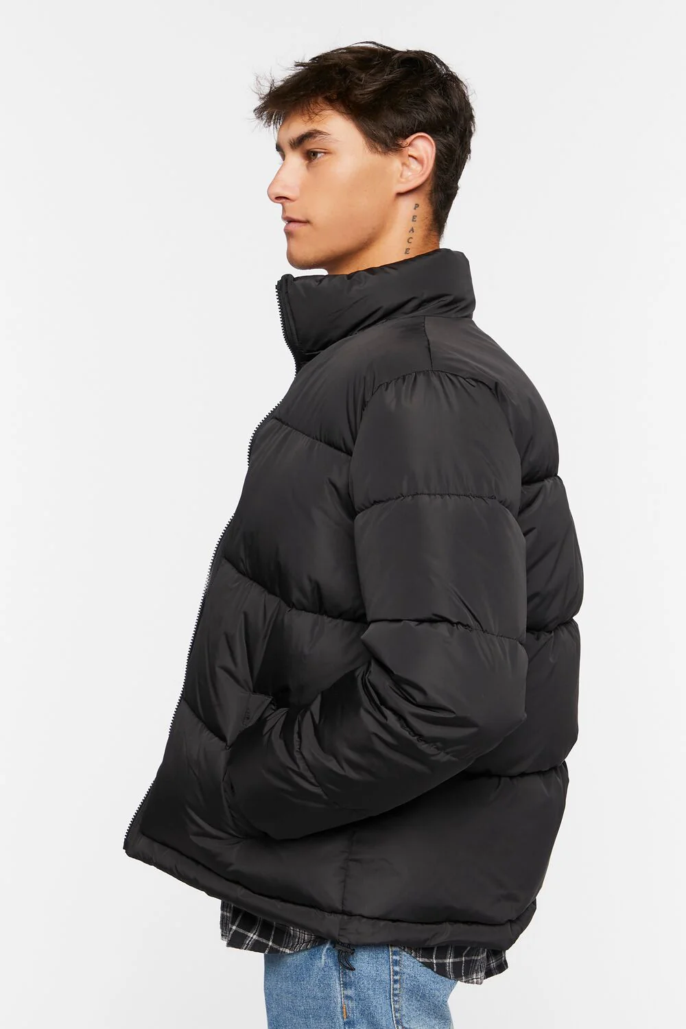 Quilted Puffer Jacket - Image 3