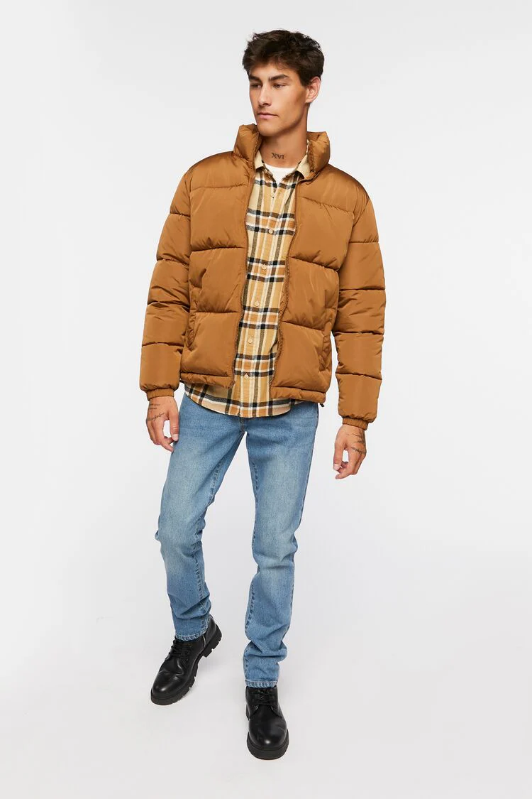 Quilted Puffer Jacket - Image 9