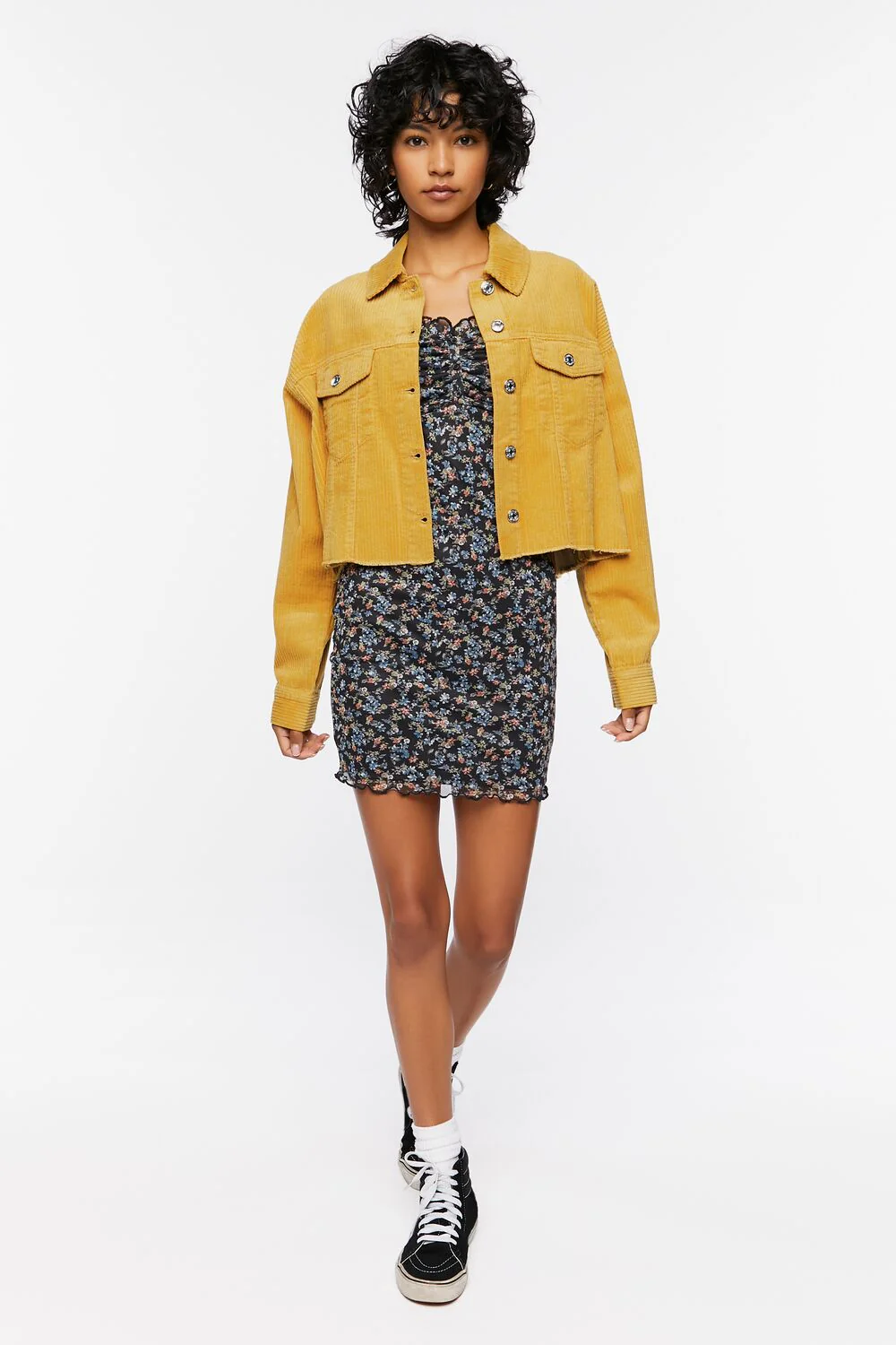 Frayed Corduroy Shacket - Image 4