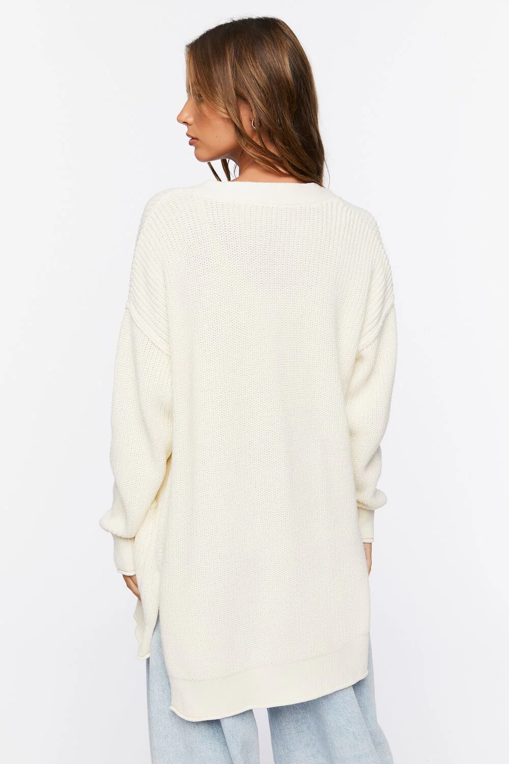 Button-Up Cardigan Sweater - Image 3