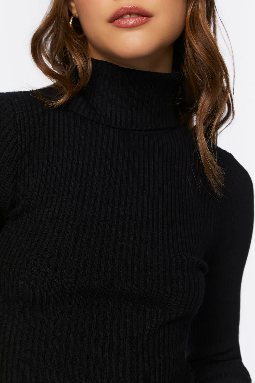 Ribbed Turtleneck Sweater - Image 5