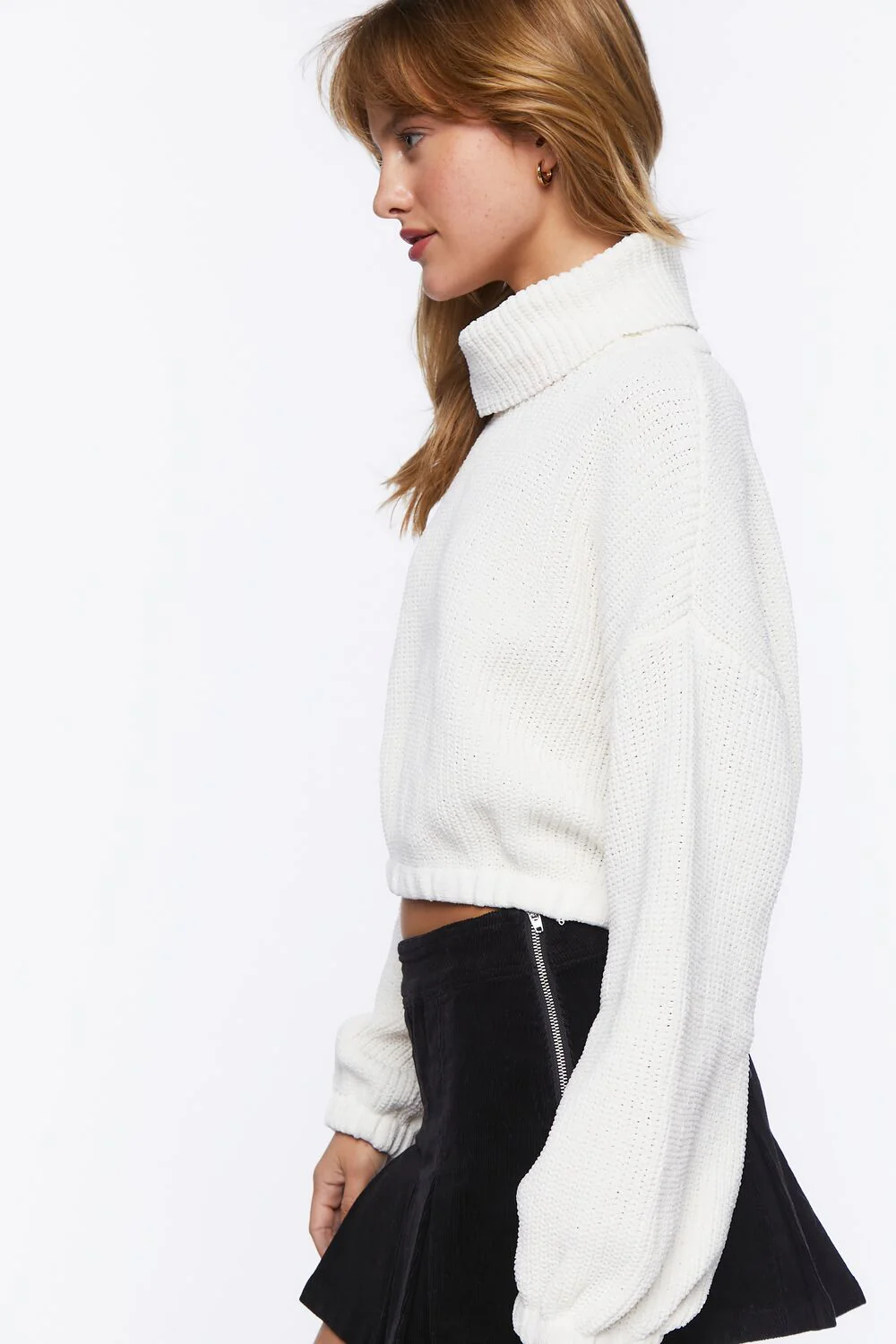 Ribbed Turtleneck Sweater - Image 2