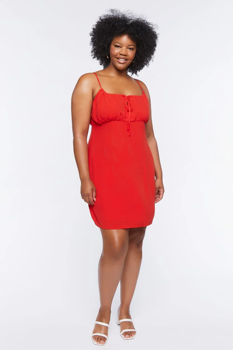 Plus Size Cami Mini Dress - Image 4