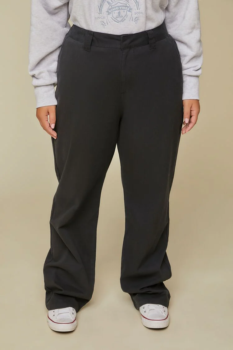 Plus Size Wide-Leg Pants - Image 2