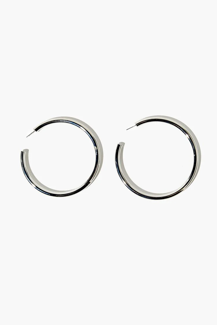 Open-End Hoop Earrings - Image 2