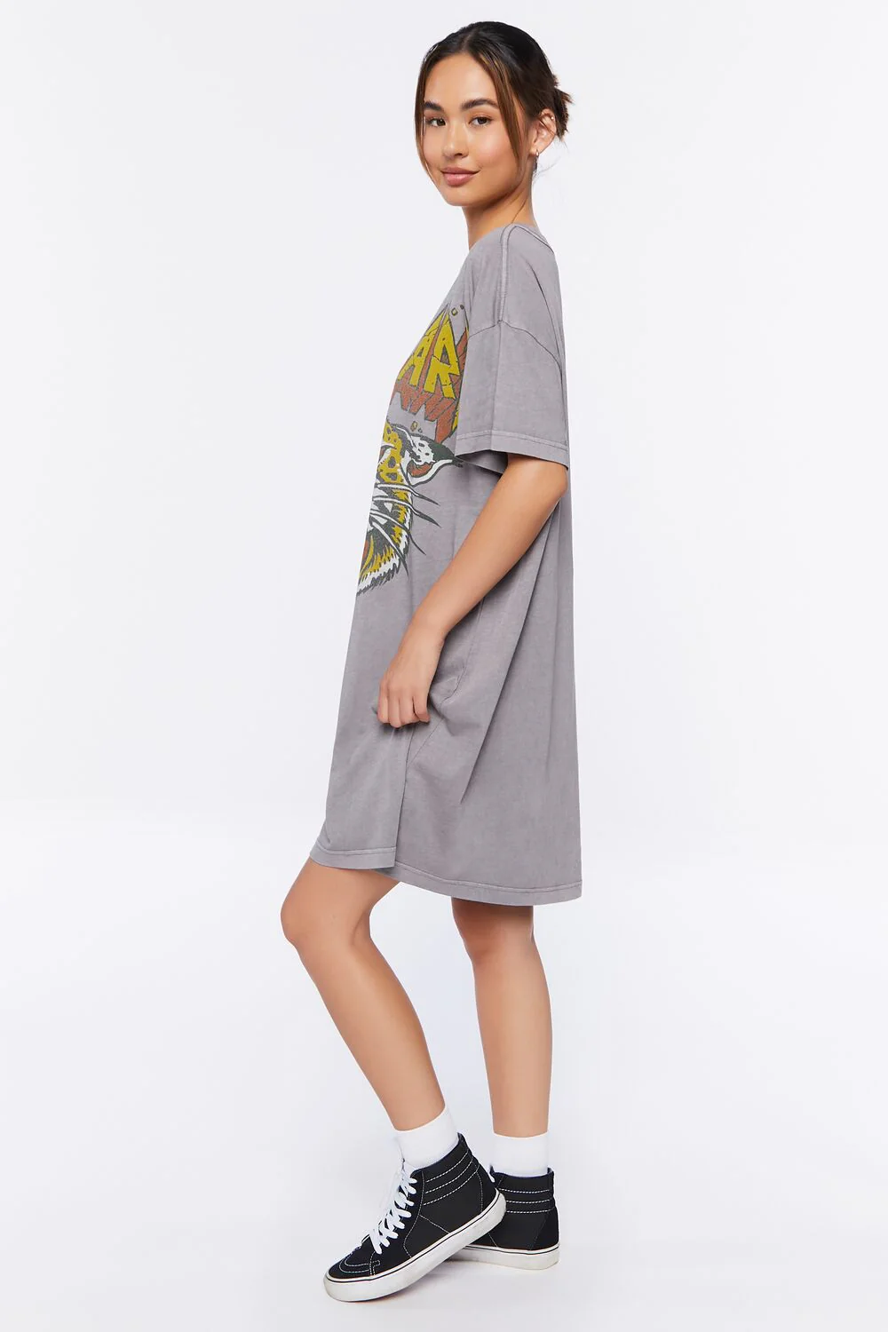 Def Leppard Graphic T-Shirt Dress - Image 2