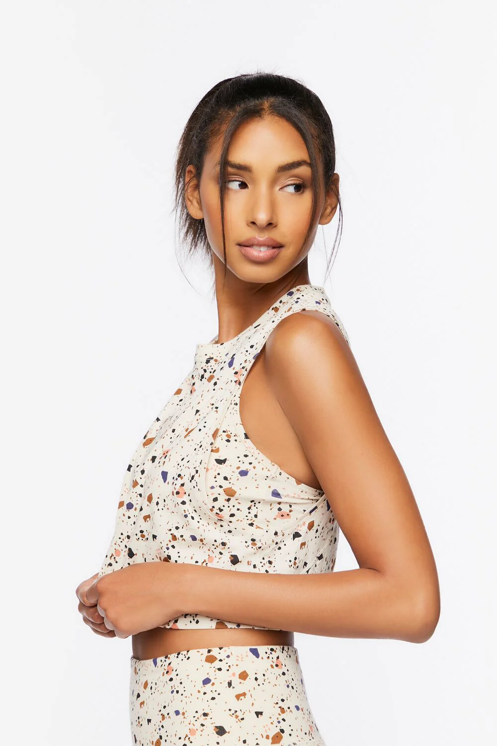 Active Terrazzo Print Tank Top - Image 2