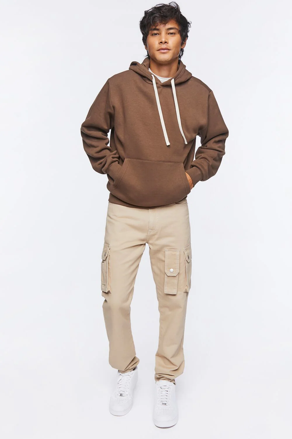 Basic Drawstring Hoodie - Image 4