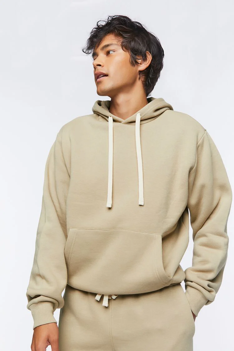 Basic Drawstring Hoodie - Image 9
