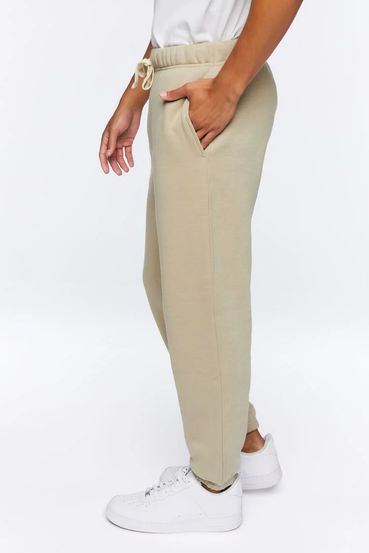 Basic Drawstring Joggers - Image 3
