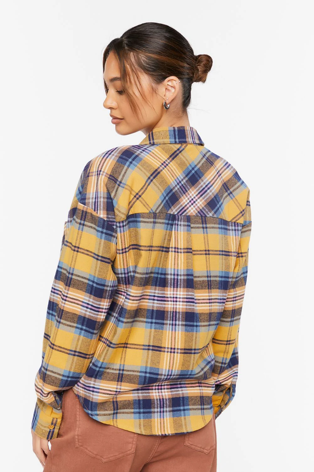 Plaid Flannel Shirt - Image 3
