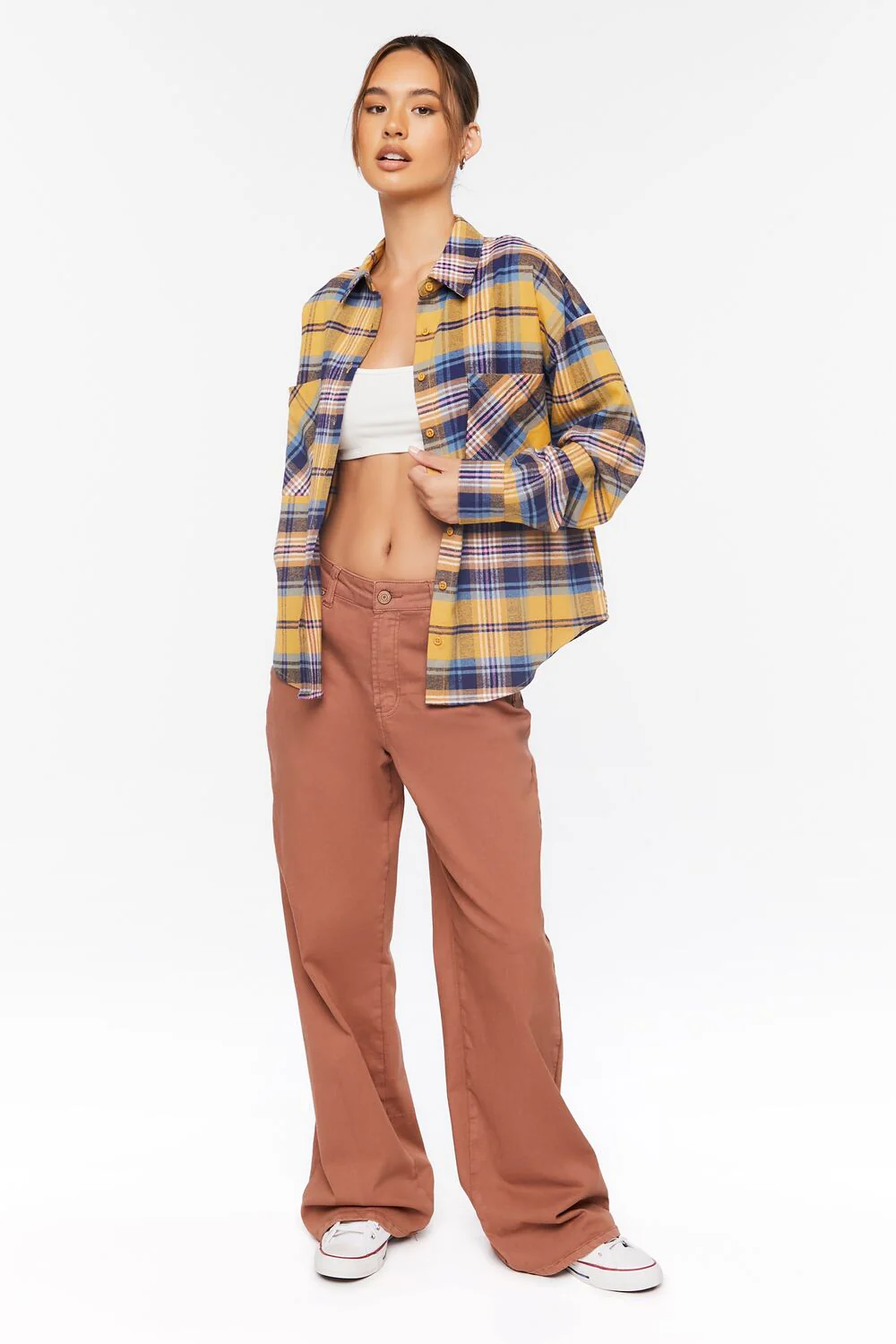 Plaid Flannel Shirt - Image 4