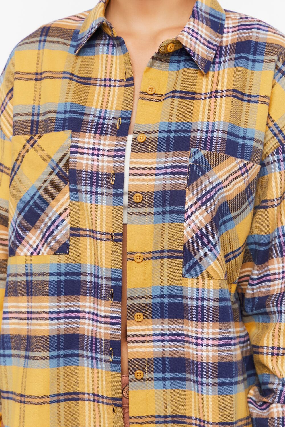 Plaid Flannel Shirt - Image 5