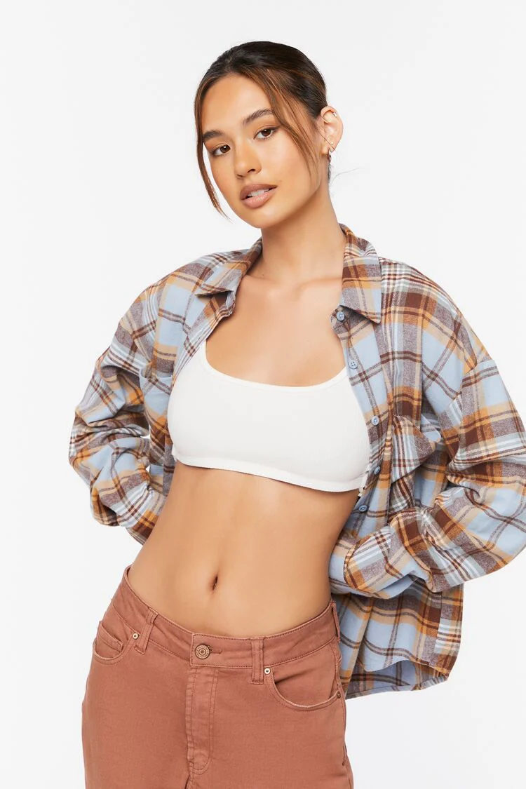 Plaid Flannel Shirt - Image 6