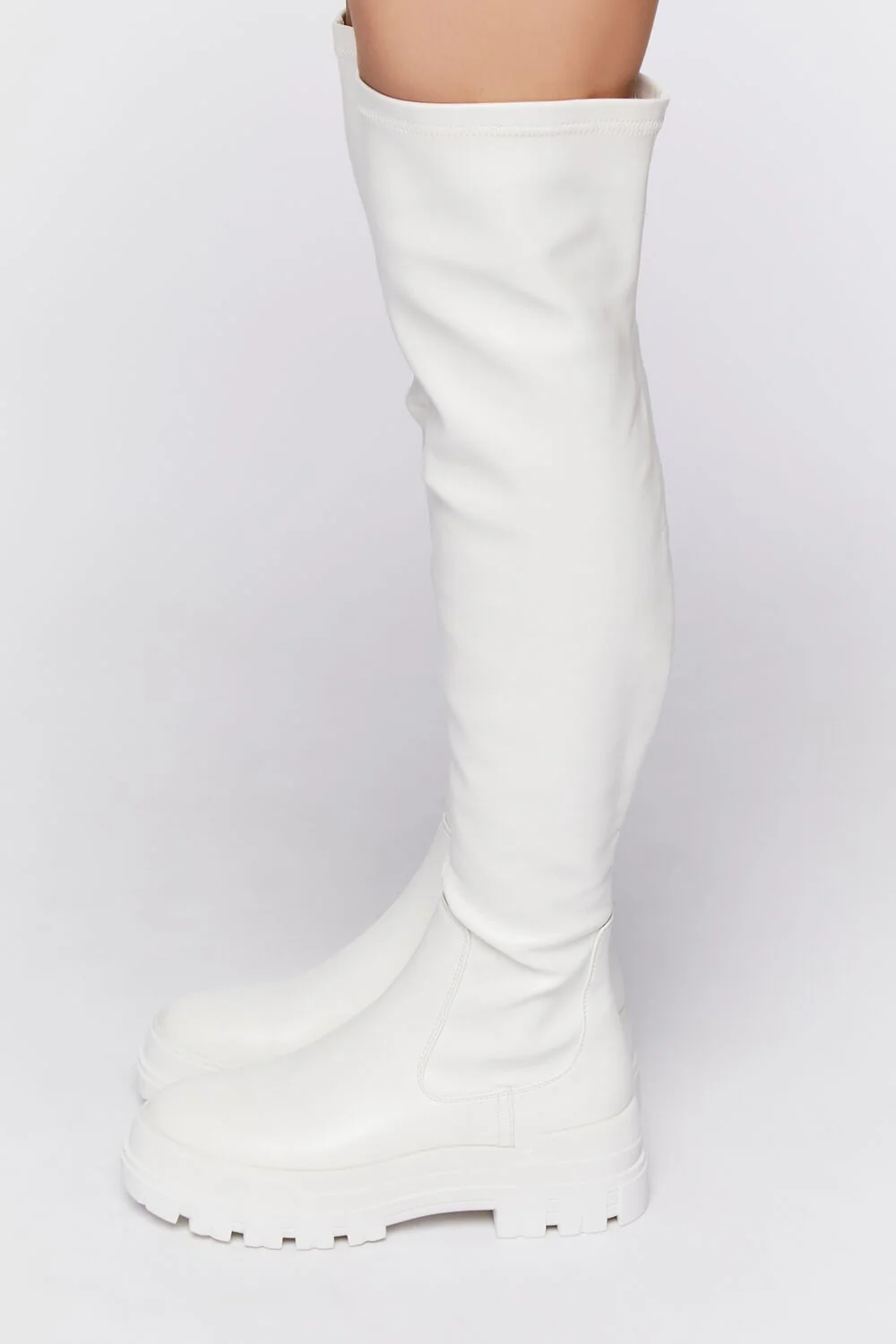 Over-the-Knee Lug-Sole Boots - Image 6