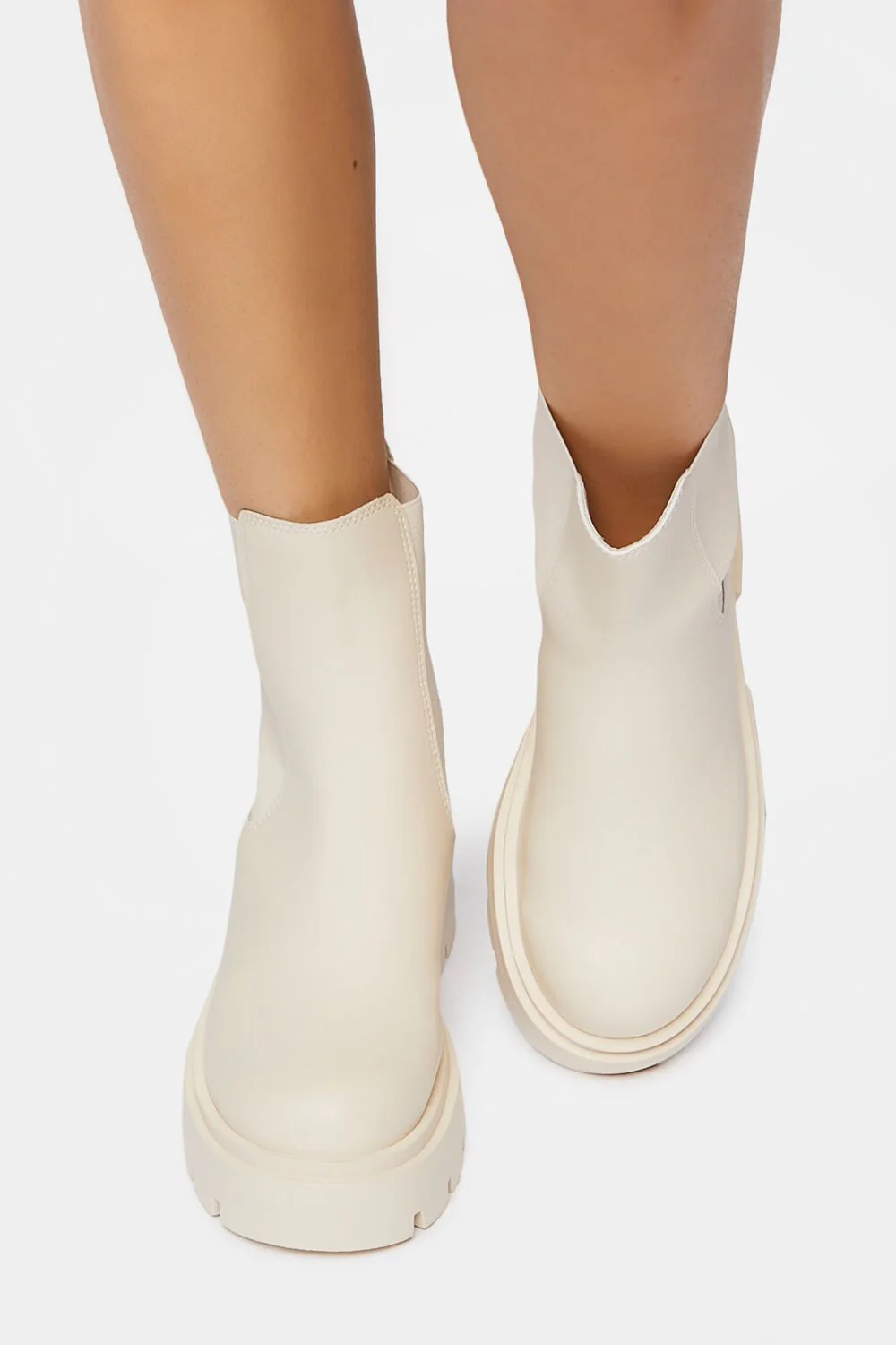 Faux Leather Chelsea Boots - Image 4
