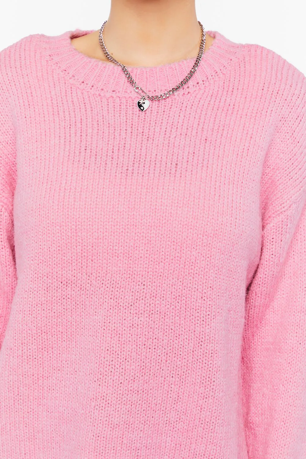 Drop-Sleeve Crew Neck Sweater - Image 5