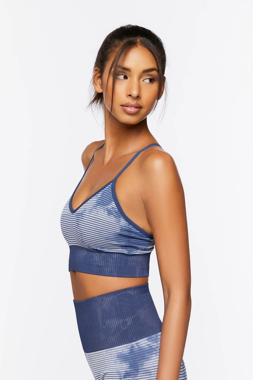 Seamless Longline Tie-Dye Sports Bra - Image 2