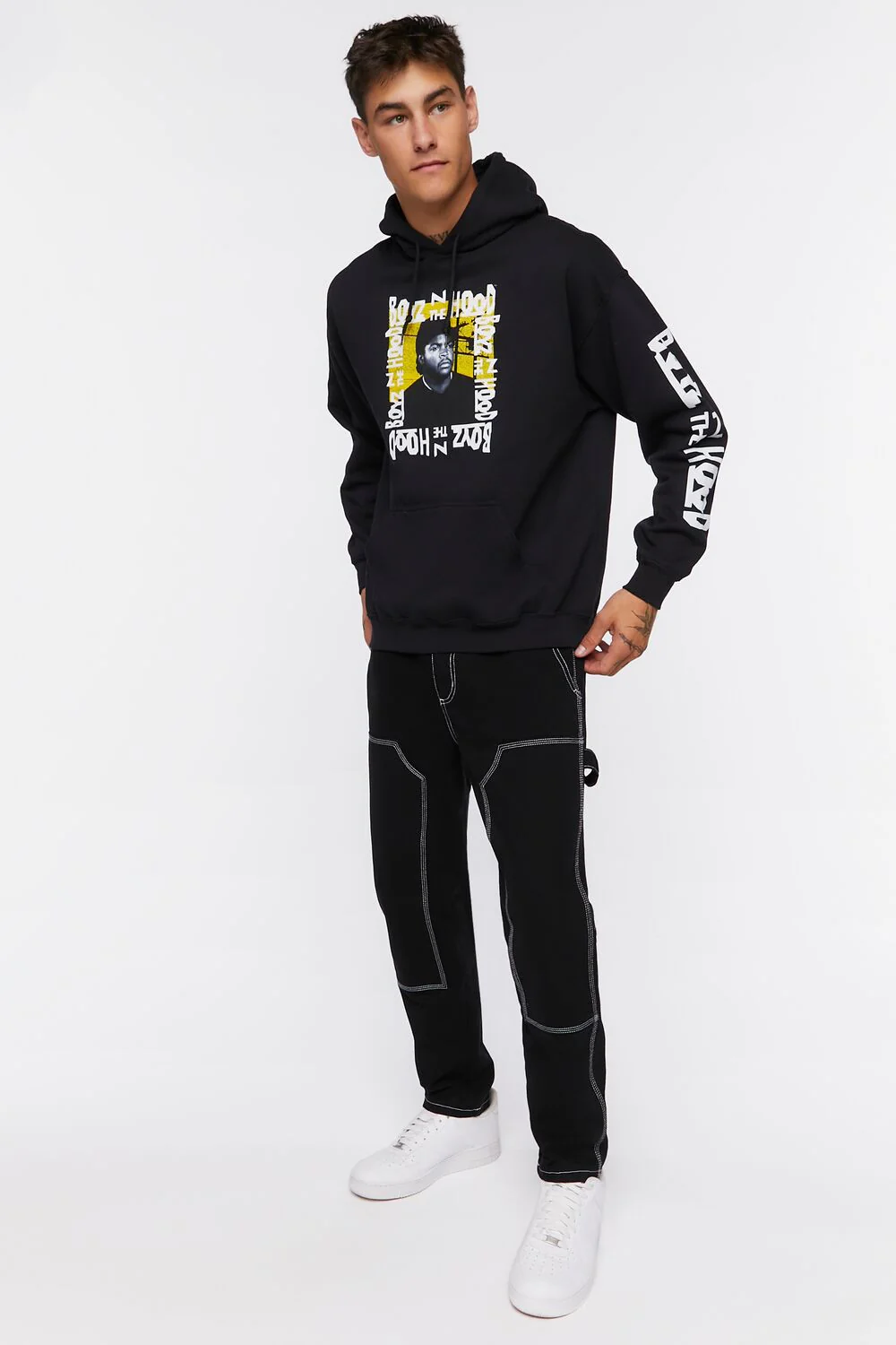 Boyz N The Hood Graphic Hoodie - Image 4