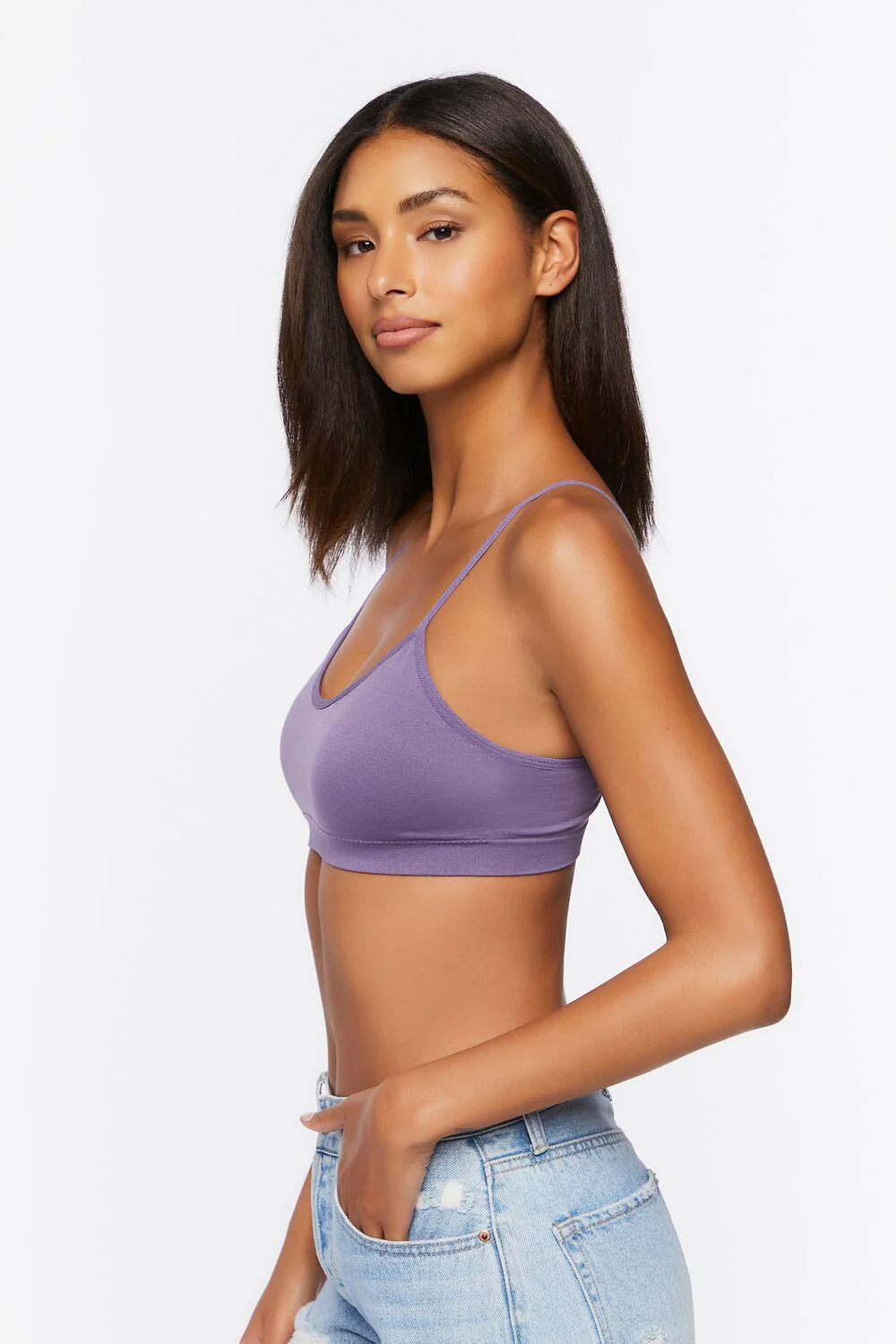 Seamless Scoop-Cut Bralette - Image 2