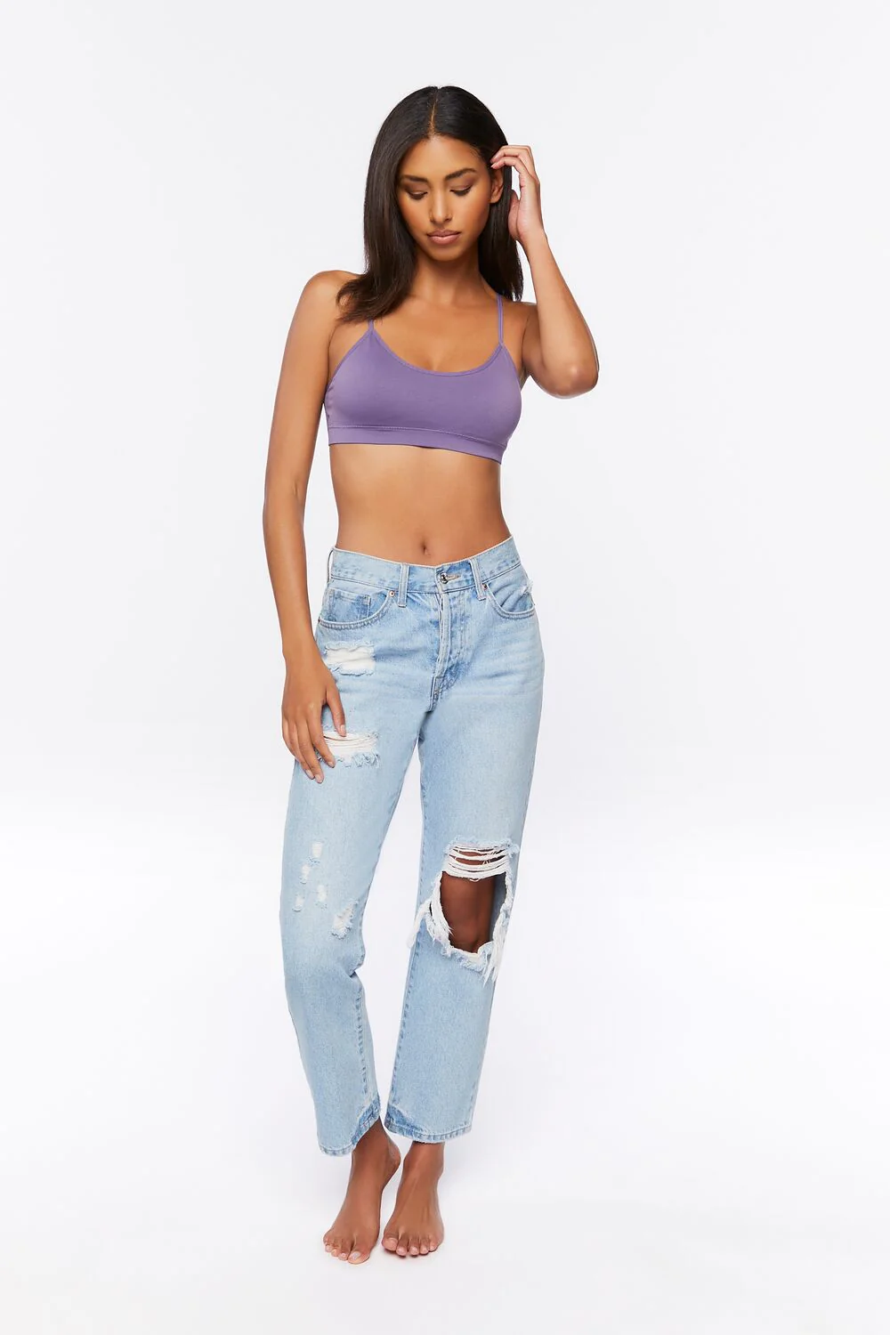Seamless Scoop-Cut Bralette - Image 4