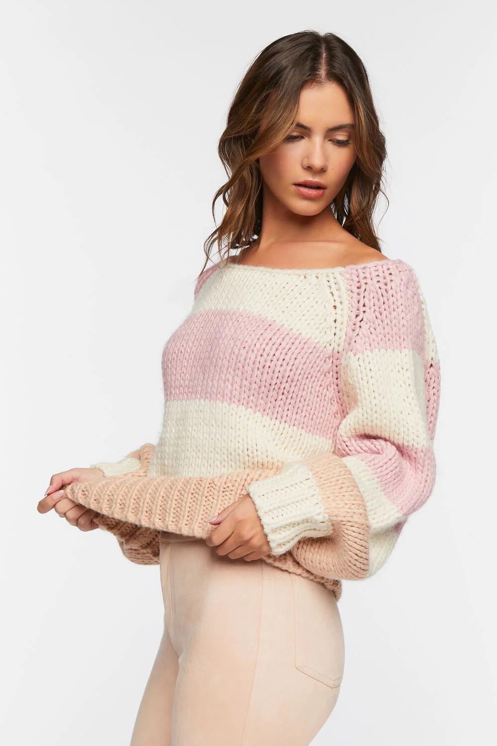 Chunky Striped Sweater - Image 2