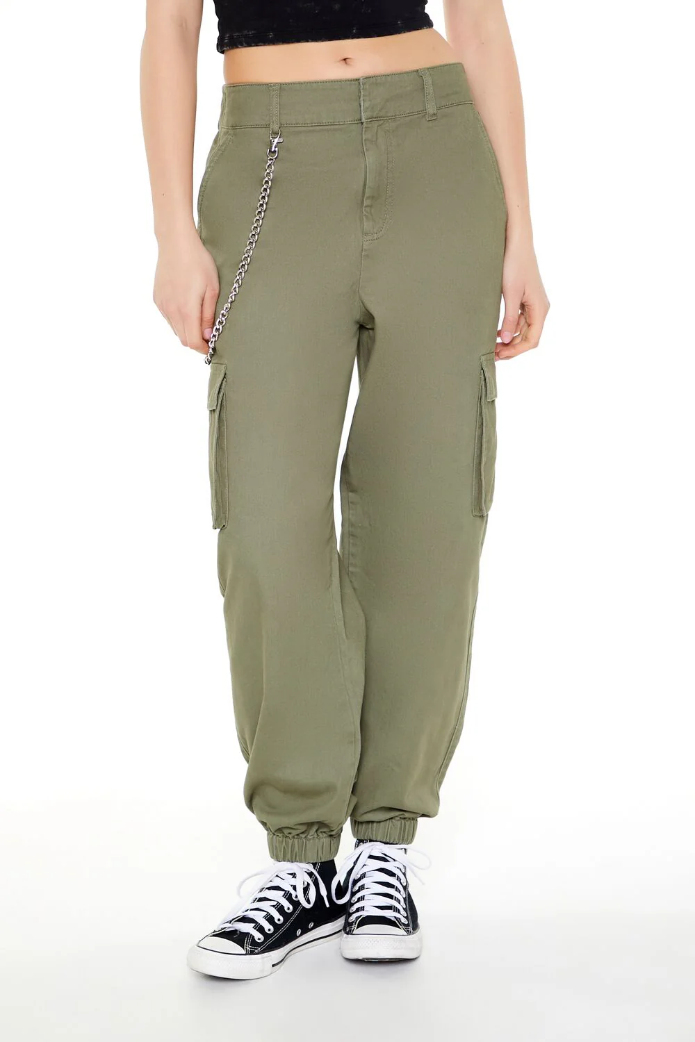 Wallet Chain Cargo Joggers - Image 15