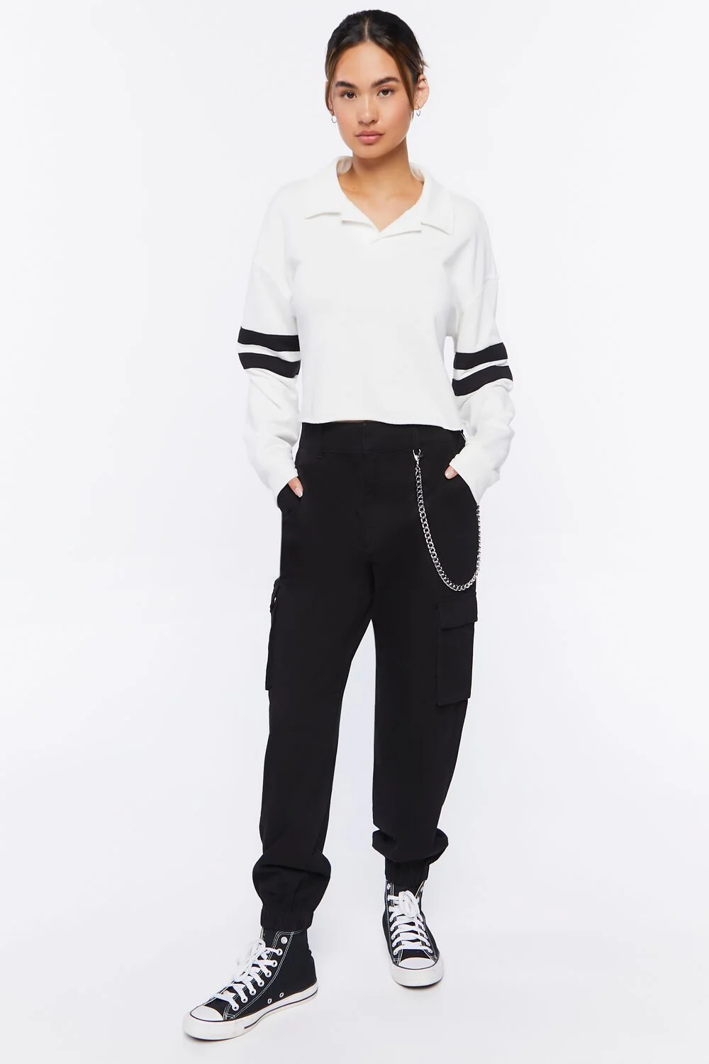 Wallet Chain Cargo Joggers - Image 5