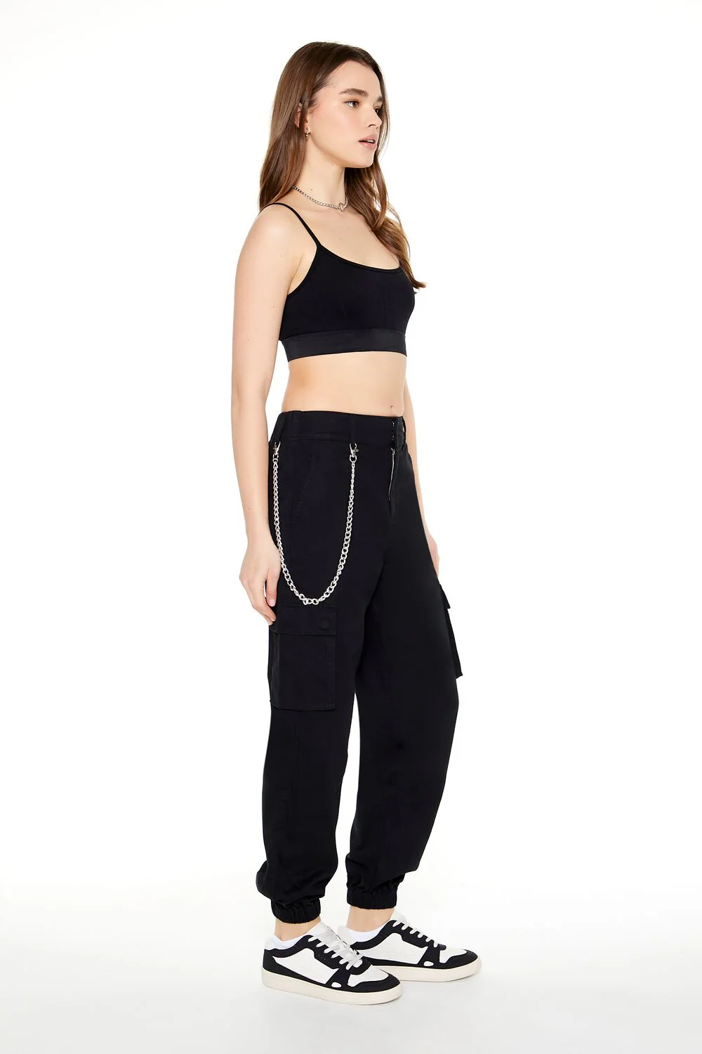 Wallet Chain Cargo Joggers - Image 8