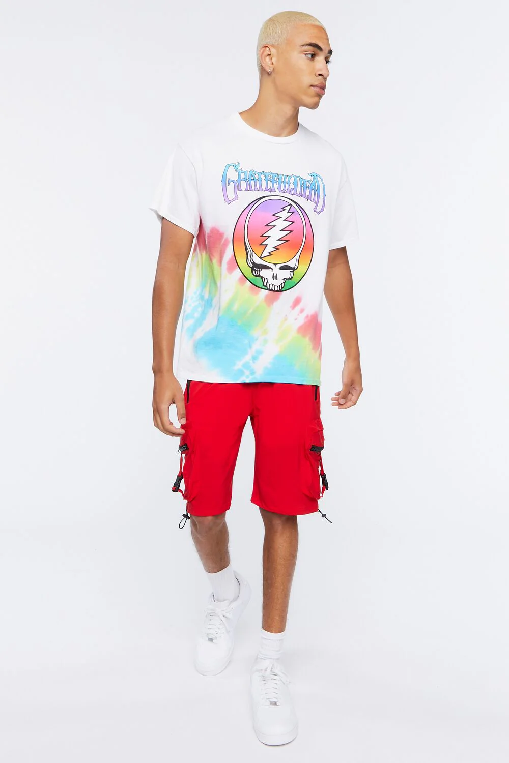 Drawstring Utility Cargo Shorts - Image 5