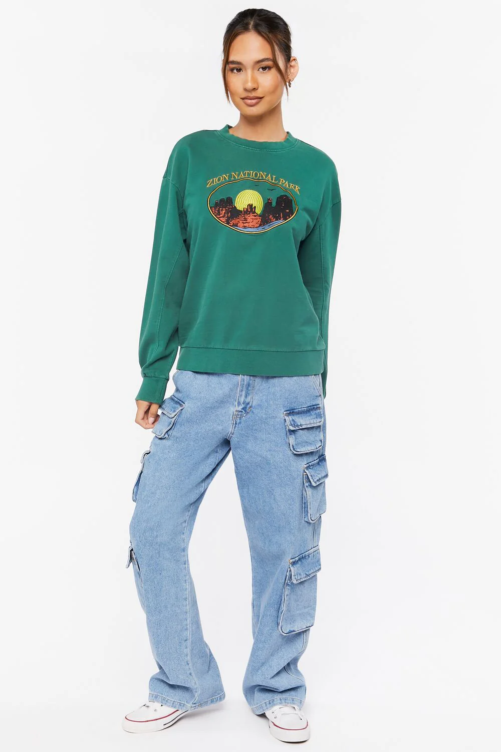 Embroidered Zion Graphic Pullover - Image 4
