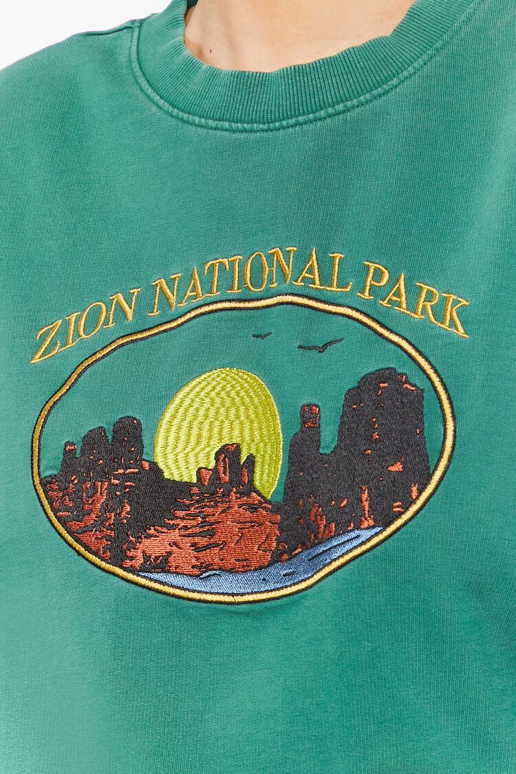 Embroidered Zion Graphic Pullover - Image 5