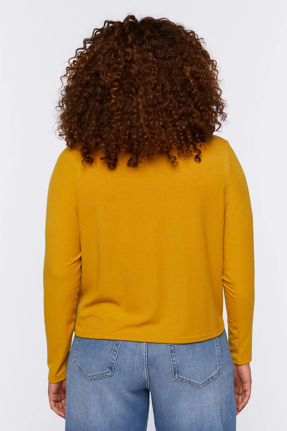 Plus Size Split-Front O-Ring Top - Image 3