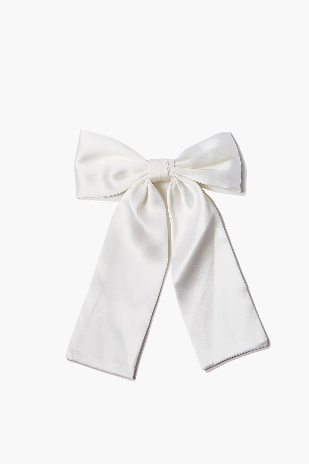 Satin Bow Hair Barrette - Image 2