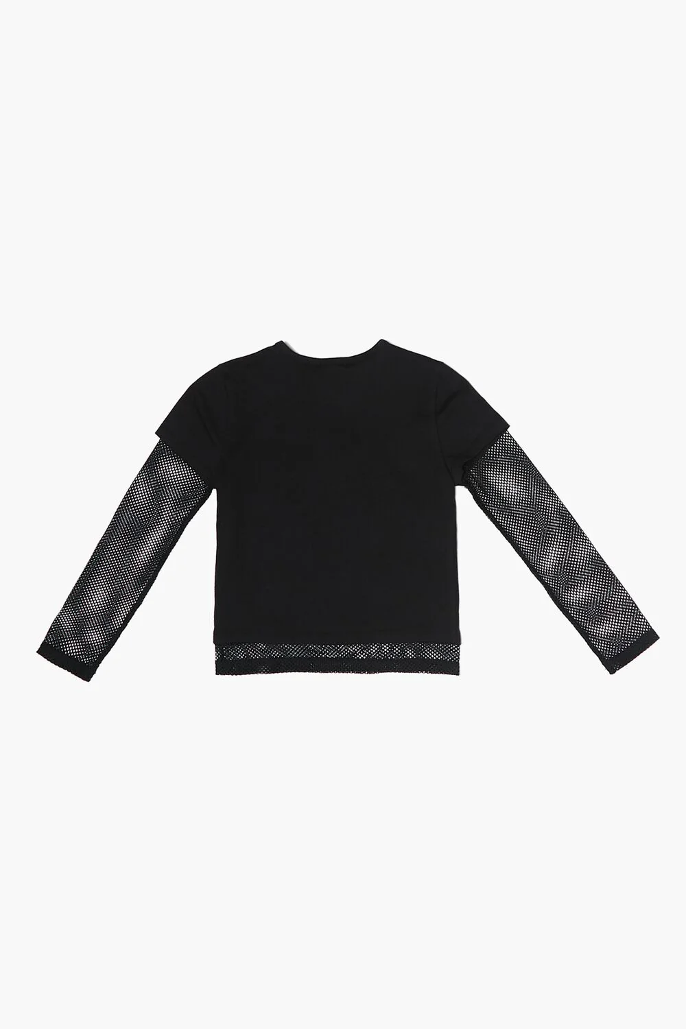 Girls Netted Combo Tee (Kids) - Image 2