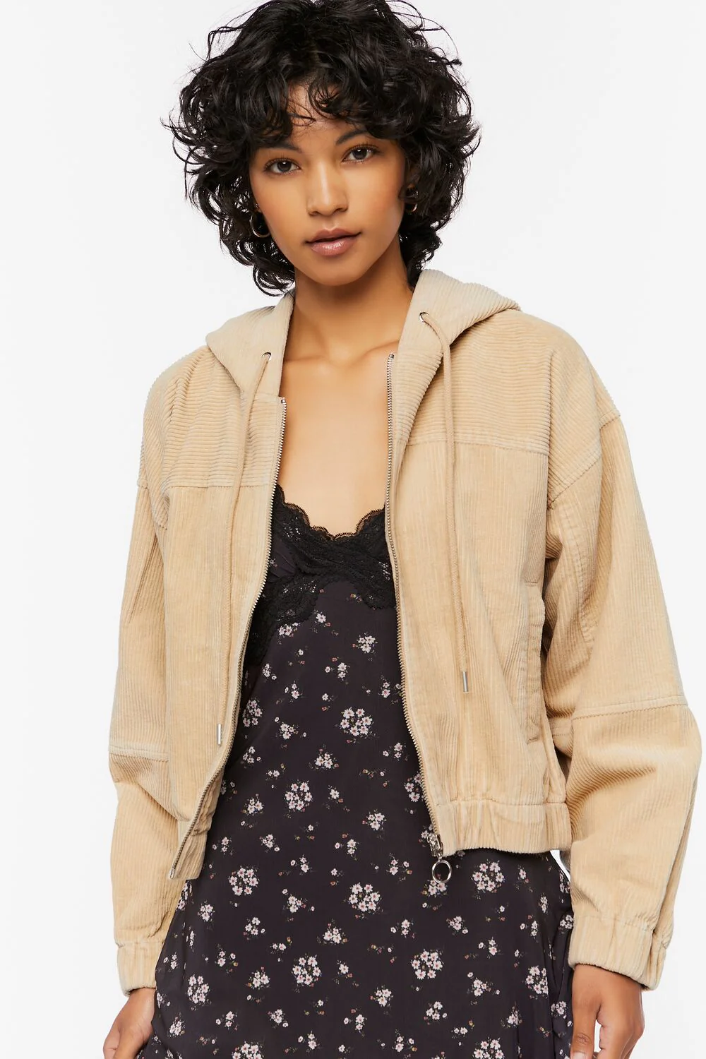 Corduroy Hooded Jacket - Image 6
