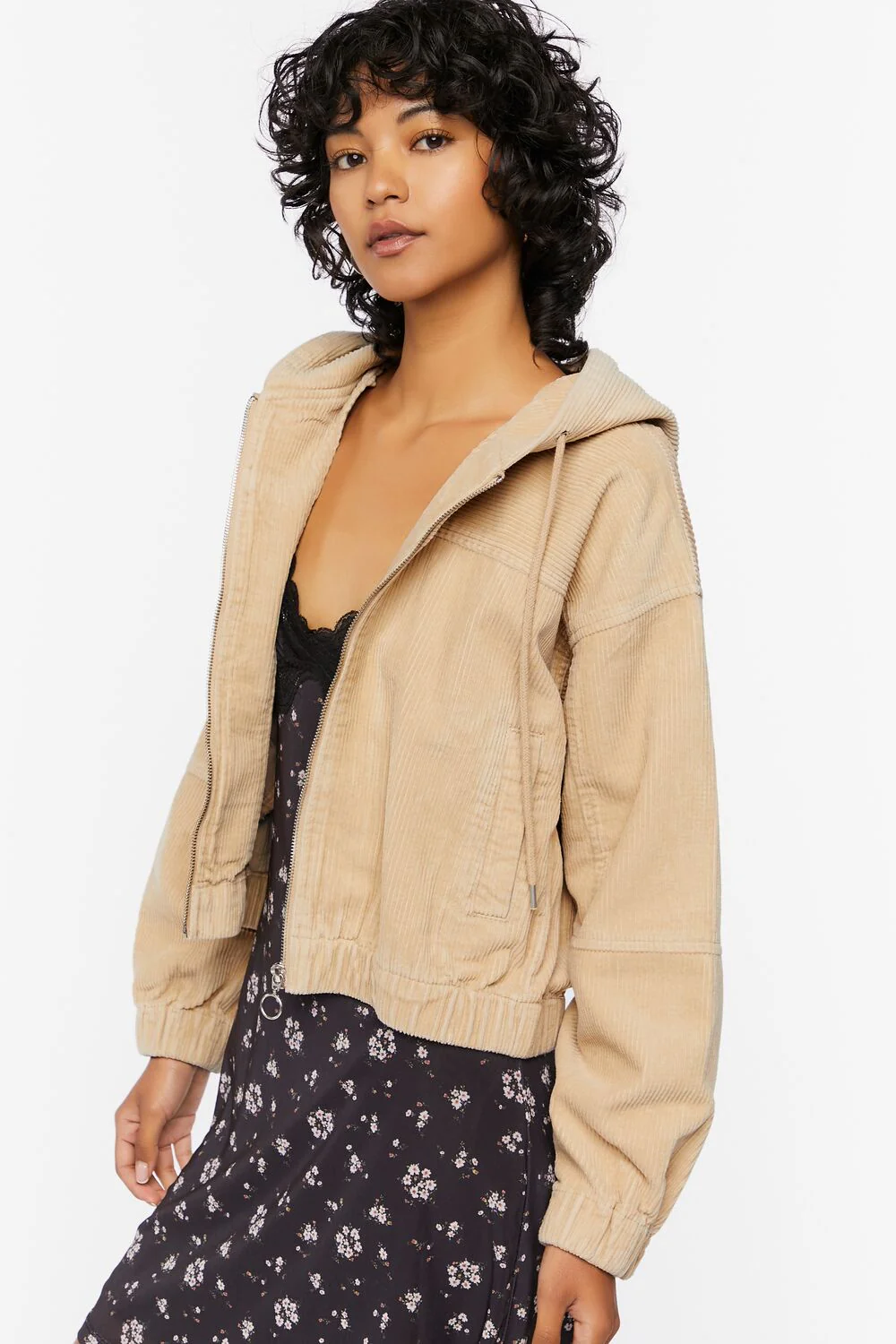 Corduroy Hooded Jacket - Image 7