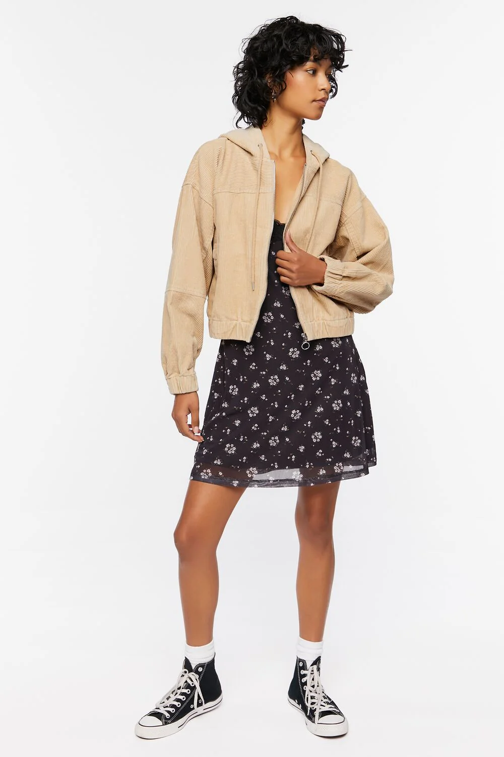 Corduroy Hooded Jacket - Image 9