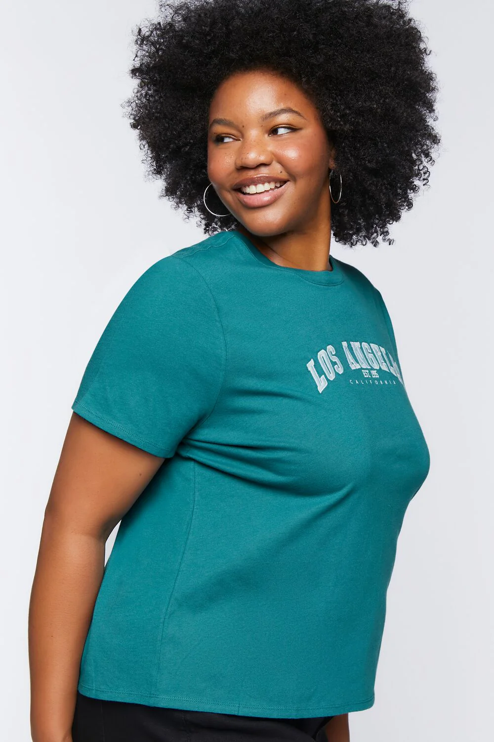 Plus Size Organically Grown Cotton Tee - Image 2