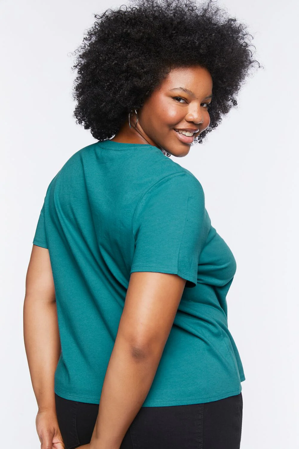 Plus Size Organically Grown Cotton Tee - Image 3